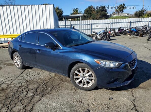 JM1GL1U5XH1109427 2017 MAZDA 6 Blue წინა მარჯვენა