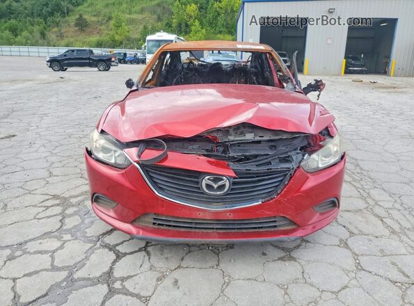 JM1GL1U5XH1149748 2017 MAZDA 6 Red Вид спереду