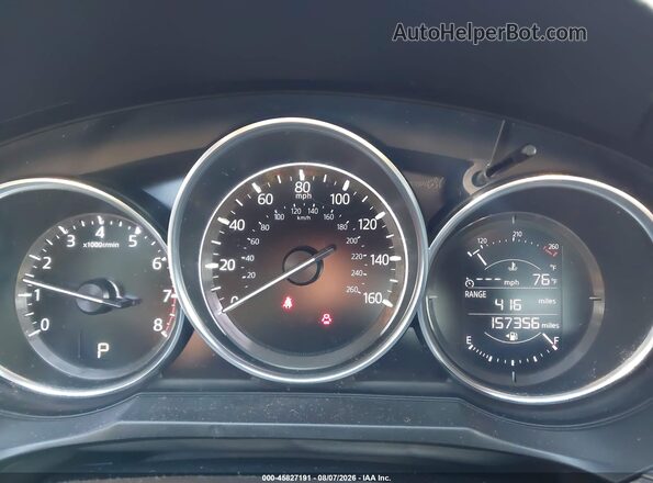 JM1GL1UM0J1311903 2018 MAZDA 6 Black Вид задніх сидінь