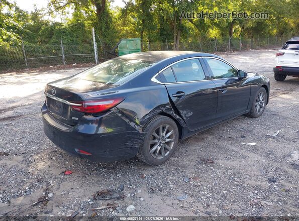 JM1GL1UM0J1311903 2018 MAZDA 6 Black Задня права чверть