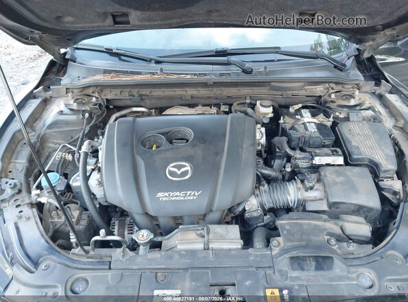 JM1GL1UM0J1311903 2018 MAZDA 6 Black Вид ззаду