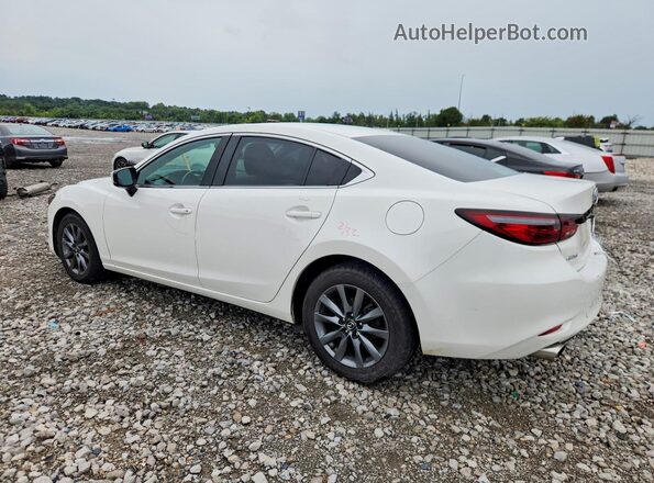 JM1GL1UM1J1304944 2018 MAZDA 6 White უკანა მარცხენა