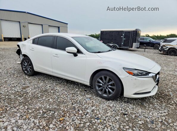 JM1GL1UM1J1304944 2018 MAZDA 6 White წინა მარჯვენა