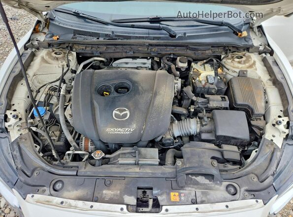 JM1GL1UM1J1304944 2018 MAZDA 6 White უკანა სალონის ხედი