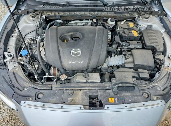 JM1GL1UM1K1507978 2019 MAZDA 6 Silver Սալոնի հետևի տեսք