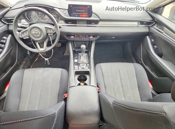 JM1GL1UM1K1507978 2019 MAZDA 6 Silver Առջևի վահանակի տեսք