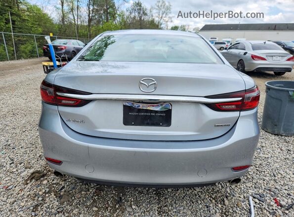 JM1GL1UM1K1507978 2019 MAZDA 6 Silver Հետևի տեսք