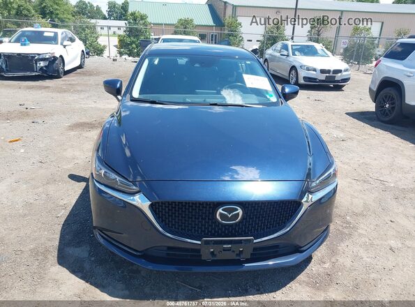 JM1GL1UM2K1510632 2019 MAZDA 6 Blue Սարքավորումների վահանակի տեսք