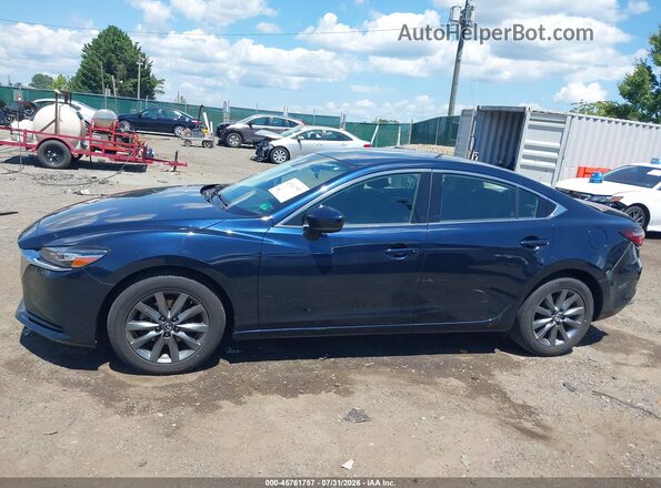 JM1GL1UM2K1510632 2019 MAZDA 6 Blue Սալոնի 360 աստիճան տեսք