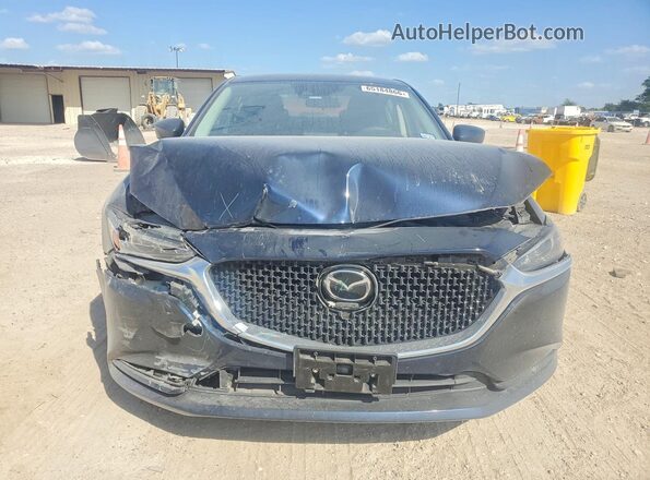 JM1GL1UM2M1606845 2021 MAZDA 6 Blue წინა ხედი