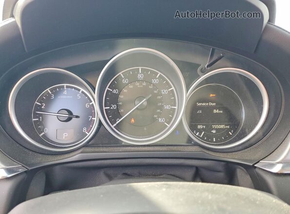 JM1GL1UM3J1303391 2018 MAZDA 6 Gray Widok zestawu wskaźników