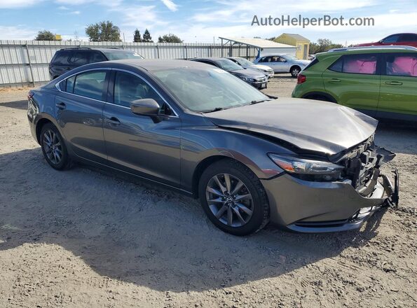 JM1GL1UM3J1303391 2018 MAZDA 6 Gray Przód prawy
