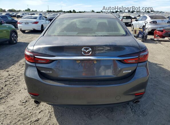 JM1GL1UM3J1303391 2018 MAZDA 6 Gray Widok z tyłu