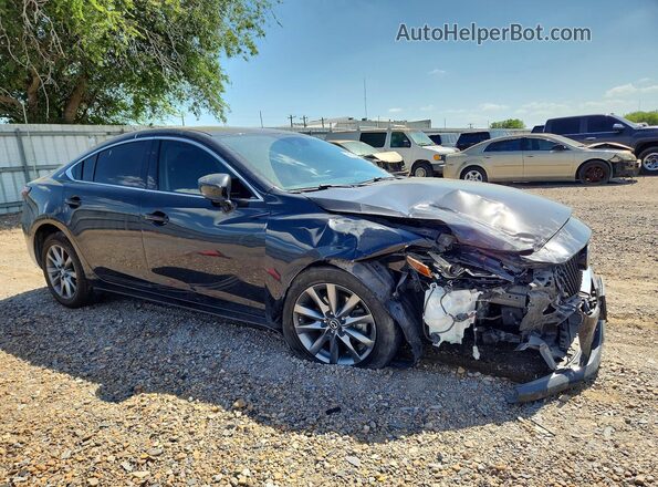 JM1GL1UM3K1510221 2019 MAZDA 6 Черный Передняя правая четверть