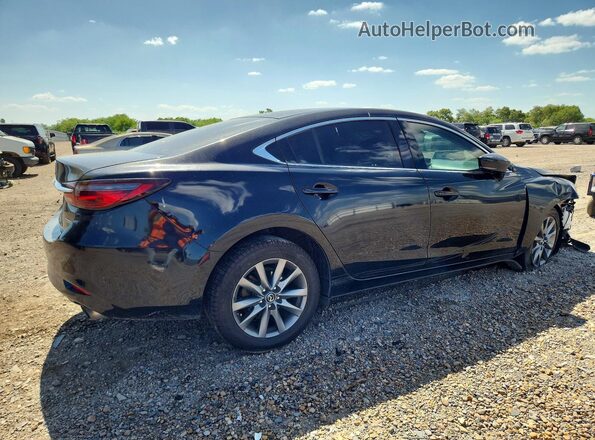 JM1GL1UM3K1510221 2019 MAZDA 6 Черный Задняя правая четверть