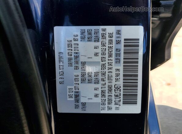 JM1GL1UM6J1334571 2018 MAZDA 6 Синий Вид подкапотного пространства