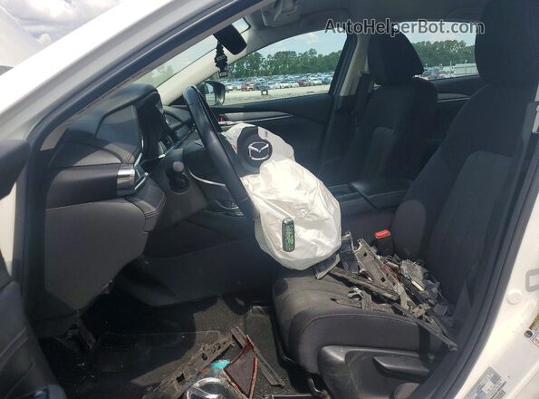 JM1GL1UM7J1332926 2018 MAZDA 6 White Вид салону спереду
