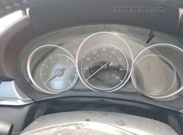JM1GL1UM8J1319005 2018 MAZDA 6 Silver Instrument cluster view