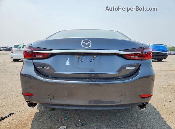 JM1GL1UM9J1336329 2018 MAZDA 6 Серый Вид сзади