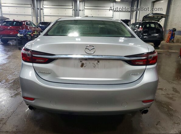 JM1GL1UMXJ1320561 2018 MAZDA 6 Silver Rear view