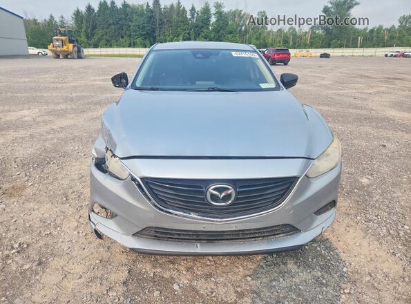 JM1GL1V50H1123061 2017 MAZDA 6 Silver Вид спереду