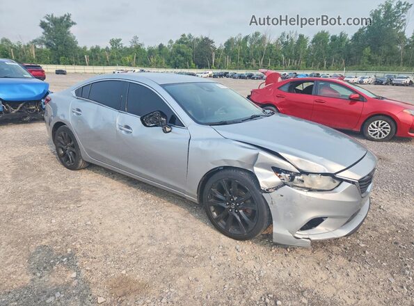 JM1GL1V50H1123061 2017 MAZDA 6 Silver Передня права чверть
