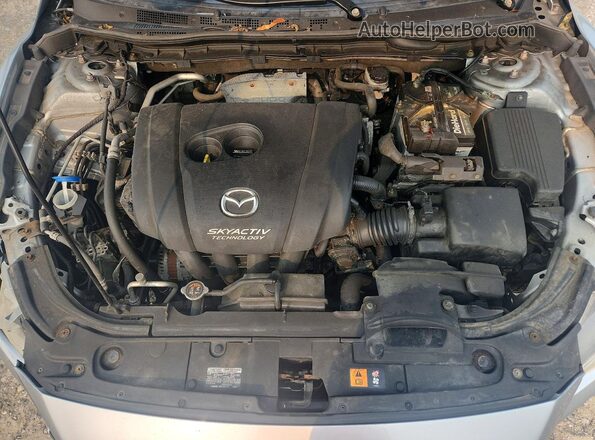 JM1GL1V50H1123061 2017 MAZDA 6 Silver Вид задньої частини салону