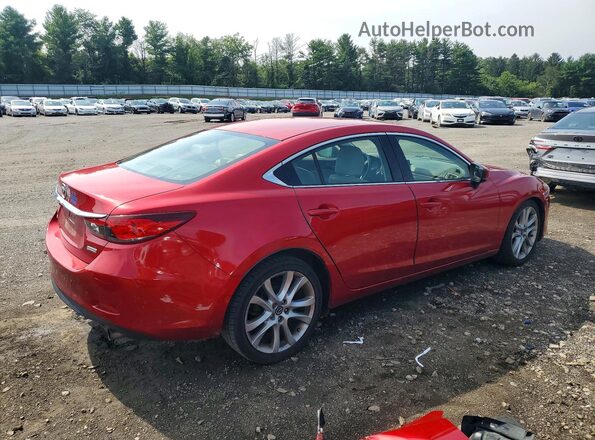 JM1GL1V50H1152432 2017 MAZDA 6 Red Tył prawy