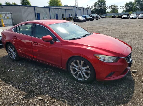 JM1GL1V50H1152432 2017 MAZDA 6 Red Przód prawy