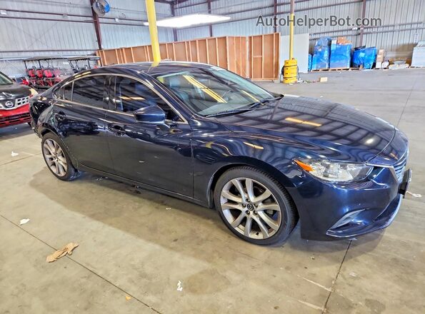 JM1GL1V51H1111372 2017 MAZDA 6 Blue Առջևի աջ
