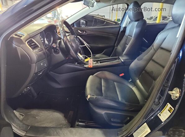 JM1GL1V51H1111372 2017 MAZDA 6 Blue Սալոնի դիմացի տեսք