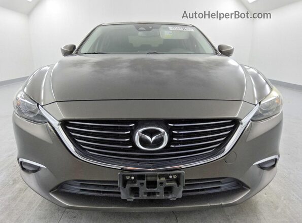 JM1GL1V52H1107377 2017 MAZDA 6 Gray Front view