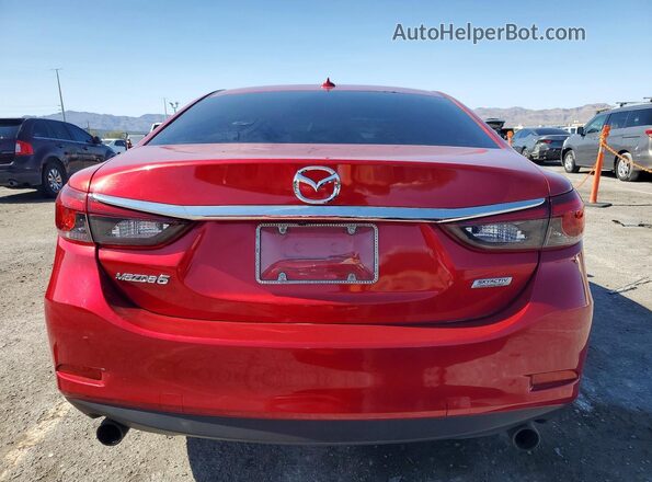JM1GL1V52H1121912 2017 MAZDA 6 Red Vista trasera