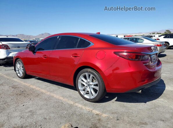 JM1GL1V52H1121912 2017 MAZDA 6 Red Trasero izquierdo