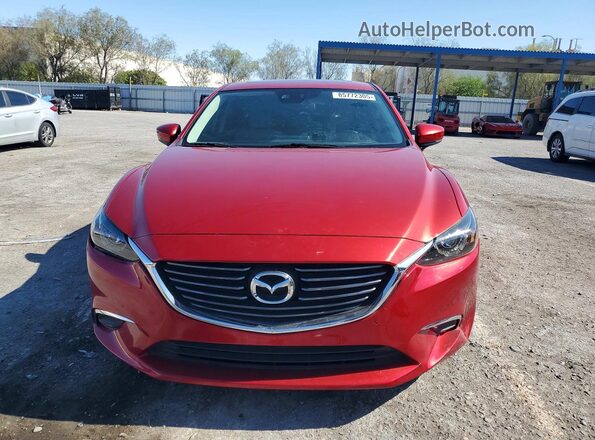 JM1GL1V52H1121912 2017 MAZDA 6 Red Vista frontal