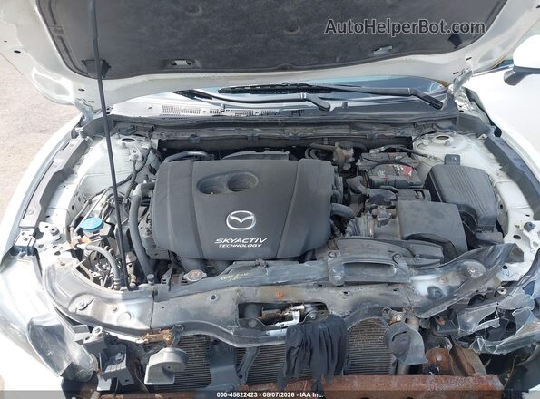 JM1GL1V52H1122915 2017 MAZDA 6 Белый Вид сзади