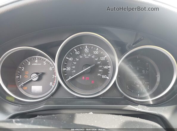 JM1GL1V52H1122915 2017 MAZDA 6 Белый Вид задних сидений