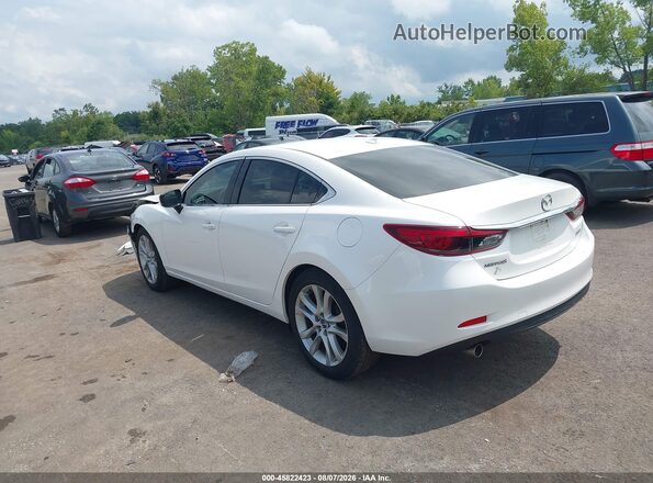 JM1GL1V52H1122915 2017 MAZDA 6 Белый Задняя левая четверть