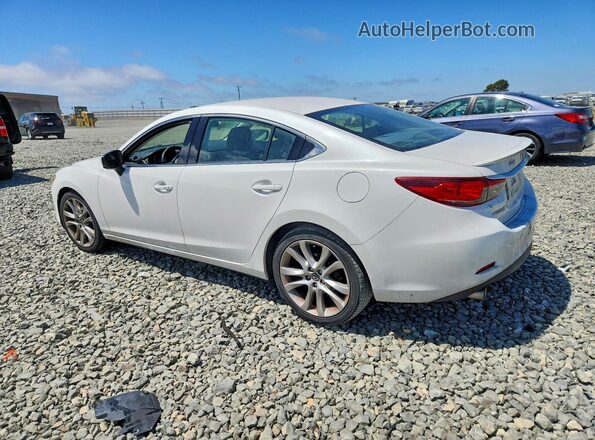 JM1GL1V53H1101281 2017 MAZDA 6 White უკანა მარცხენა