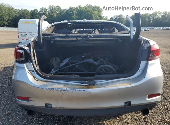 JM1GL1V53H1103855 2017 MAZDA 6 Silver Вид ззаду