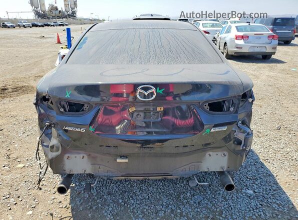 JM1GL1V53H1120929 2017 MAZDA 6 Gray Հետևի տեսք