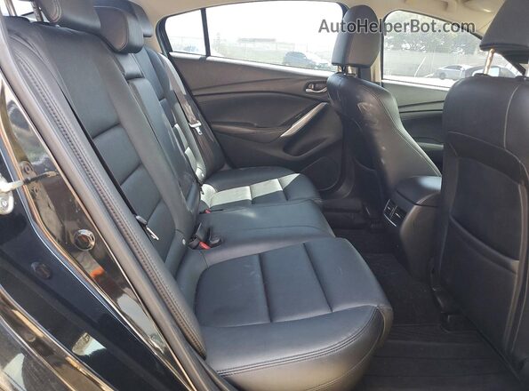JM1GL1V53H1120929 2017 MAZDA 6 Gray Հետևի նստատեղերի տեսք