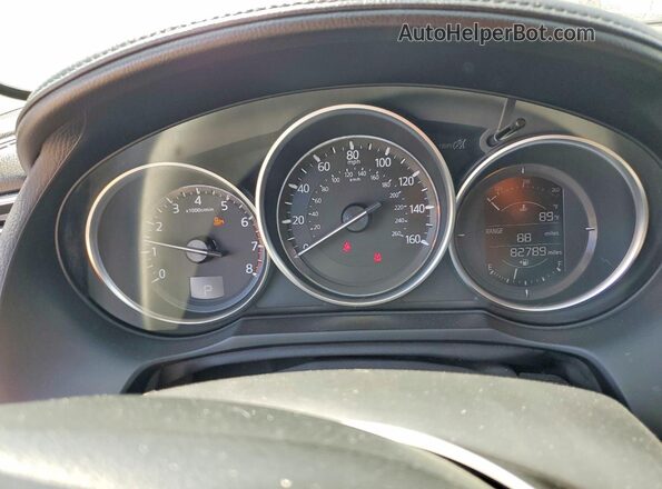 JM1GL1V53H1120929 2017 MAZDA 6 Gray Սարքավորումների վահանակի տեսք