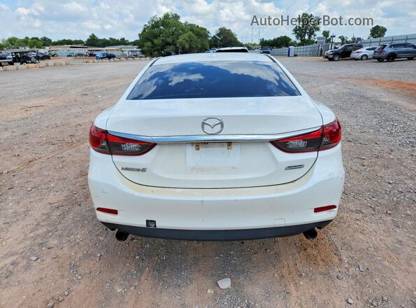 JM1GL1V53H1153669 2017 MAZDA 6 White Rear view