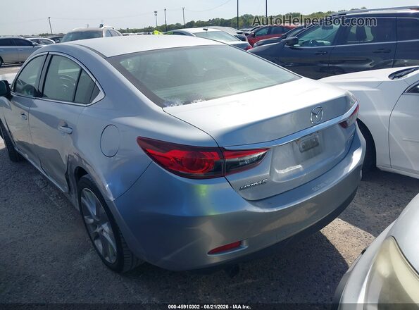 JM1GL1V54H1107445 2017 MAZDA 6 Light Blue Trasero izquierdo