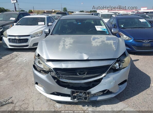 JM1GL1V54H1107445 2017 MAZDA 6 Light Blue Vista del cuadro de instrumentos