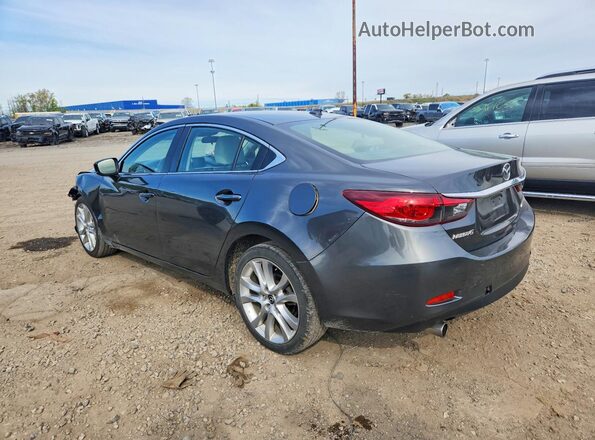JM1GL1V54H1130496 2017 MAZDA 6 Gray Tył lewy
