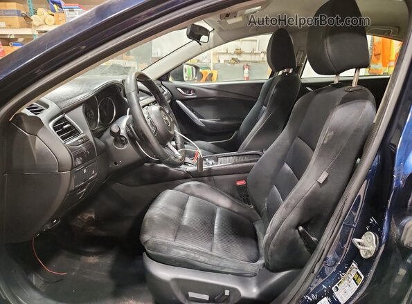 JM1GL1V55H1101671 2017 MAZDA 6 Blue Vista interior delantera