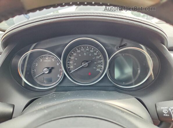 JM1GL1V55H1101671 2017 MAZDA 6 Blue Vista del cuadro de instrumentos