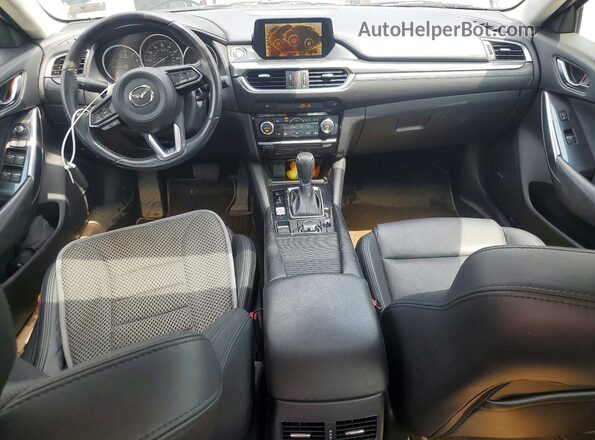 JM1GL1V55H1110015 2017 MAZDA 6 Black Առջևի վահանակի տեսք